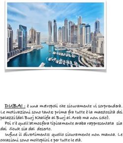 DUBAI : &egrave; una metropoli che sicuramente vi sorprender&agrave;. Le motivazioni sono tante; prima fra tutte &egrave; la maestosit&agrave; dei palazzidal Burj Khalifa al ...
