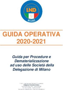 GUIDA OPERATIVA 2020-2021 - Guida per Procedure e Dematerializzazione ad uso delle Società della Delegazione di Milano - CR Lombardia