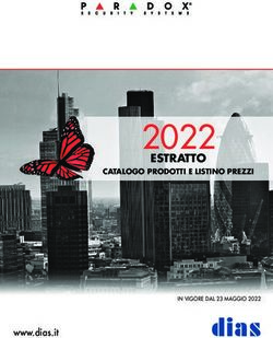 2022 ESTRATTO CATALOGO PRODOTTI E LISTINO PREZZI - Tecnocity Srl