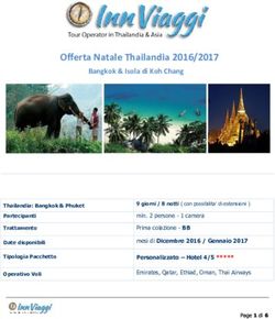 Offerta Natale Thailandia 2016/2017 - Bangkok & Isola di Koh Chang - InnViaggi