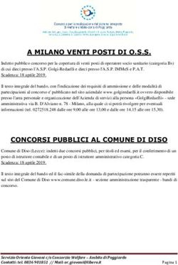 A MILANO VENTI POSTI DI O.S.S.