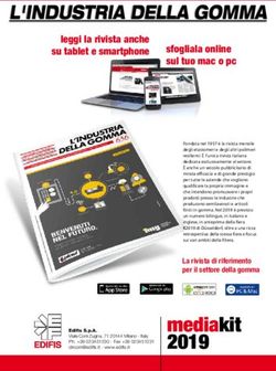 L'INDUSTRIA DELLA GOMMA - leggi la rivista anche su tablet e smartphone - L'Industria della Gomma
