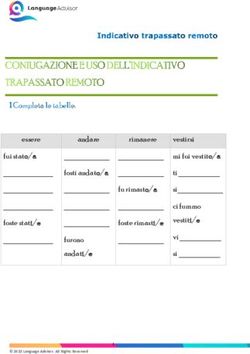 Essere andare - Language Advisor