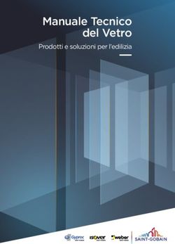 Manuale Tecnico del Vetro - Prodotti e soluzioni per l'edilizia - Saint Gobain glass