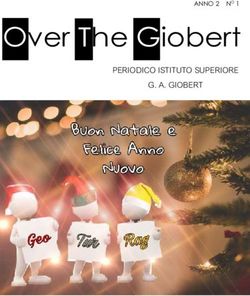 Over The Giobert PERIODICO ISTITUTO SUPERIORE G. A. GIOBERT - ANNO2 NO1 - Benvenuti al Giobert