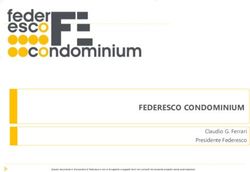 FEDERESCO CONDOMINIUM - Uniamo le energie generiamo efficienza Claudio G. Ferrari Presidente Federesco