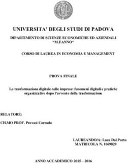 UNIVERSITA' DEGLI STUDI DI PADOVA - Unipd