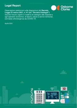 Legal Report - Osborne Clarke