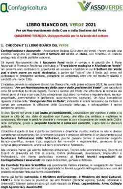 LIBRO BIANCO DEL VERDE 2021 - Assoverde