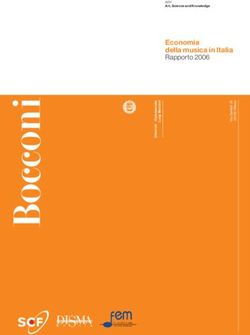 Economia della musica in Italia - Rapporto 2006