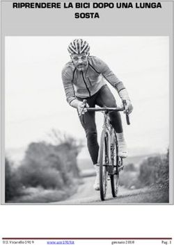 RIPRENDERE LA BICI DOPO UNA LUNGA SOSTA - Gruppo Ciclistico ...