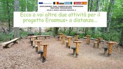 Ecco a voi altre due attivit&agrave; per il progetto Erasmus+ a distanza...