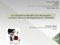 La valutazione dell'efficacia dei prodotti cosmetici alla luce del Regolamento 1223/2009