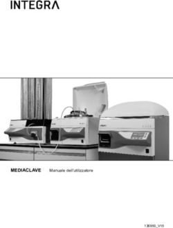 MEDIACLAVE Manuale dell'utilizzatore - Integra Biosciences