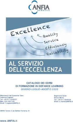 CATALOGO DEI CORSI DI FORMAZIONE IN DISTANCE LEARNING - giugno ...