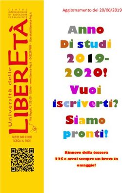 Anno Di studi - Vuoi Siamo pronti! - Il Friuli