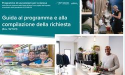 Guida al programma e alla compilazione della richiesta - Programma di sovvenzioni per la ripresa