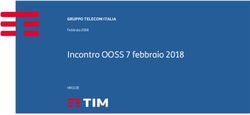 Incontro OOSS 7 febbraio 2018 - GRUPPO TELECOM ITALIA HRO.DE Febbraio 2018 - Snater Lazio
