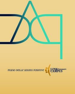 Piano delle azioni positive - Link Campus University