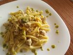 Pasta palamita pesto di pistacchi e pomodorini - Serena Cucina