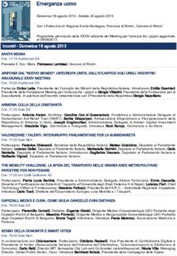 Emergenza uomo - Ministero del Lavoro e delle Politiche Sociali