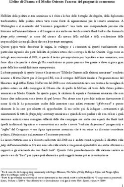 L'elite di Obama e il Medio Oriente: l'ascesa del pragmatic consensus