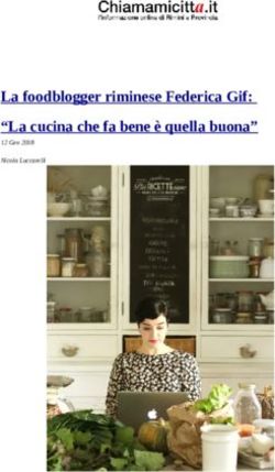 La foodblogger riminese Federica Gif: "La cucina che fa bene è quella buona" - 12 Gen 2018 Nicola Luccarelli - Gruppo Macro