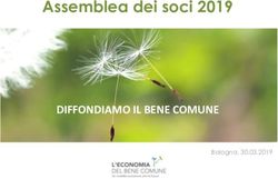Assemblea dei soci 2019 - DIFFONDIAMO IL BENE COMUNE Bologna, 30.03.2019