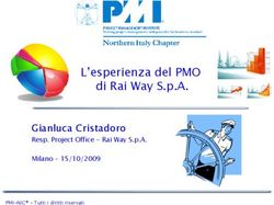 L'esperienza del PMO di Rai Way S.p.A - Gianluca Cristadoro Resp. Project Office - Rai Way S.p.A.