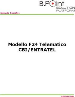 CBI/ENTRATEL Modello F24 Telematico - Manuale Operativo