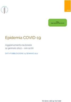 Epidemia COVID-19 Aggiornamento nazionale 12 gennaio 2022 ore 12:00 - DATA PUBBLICAZIONE: 14 GENNAIO 2022 - Pro Memoria