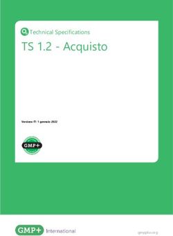 TS 1.2 - Acquisto Technical Specifications - GMP+ International