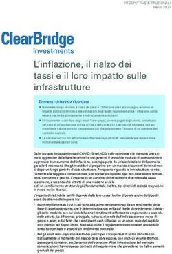 L'inflazione, il rialzo dei tassi e il loro impatto sulle infrastrutture