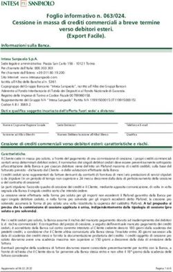 Foglio informativo n. 063/024. Cessione in massa di crediti commerciali a breve termine verso debitori esteri.