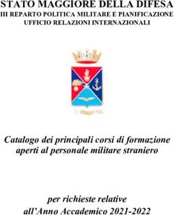 Stato Maggiore Della Difesa Iii Reparto Politica Militare E Pianificazione Catalogo Dei