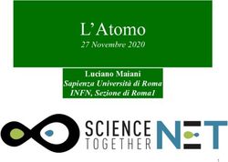 L'Atomo 27 Novembre 2020 - Luciano Maiani - Sapienza