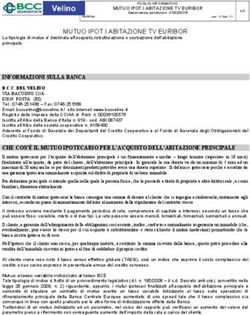 MUTUO IPOT.I ABITAZIONE TV EURIBOR