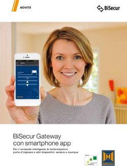 BISECUR GATEWAY CON SMARTPHONE APP - NOVIT&Agrave; - PER IL COMANDO INTELLIGENTE DI MOTORIZZAZIONI, PORTE D'INGRESSO E ALTRI DISPOSITIVI: SEMPRE E OVUNQUE