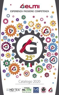 25 Catalogo 2020 - ESPERIENZA PASSIONE COMPETENZA - tessitura gelmi