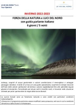 FORZA DELLA NATURA e LUCI DEL NORD - INVERNO 2022-2023 - IS001
