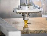 CNC SINK HOLE MACHINE - Macchina a controllo numerico per fori lavandini - Prussiani Engineering