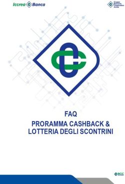 FAQ PRORAMMA CASHBACK & LOTTERIA DEGLI SCONTRINI