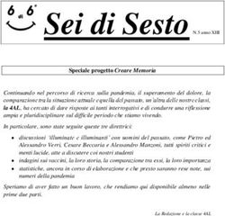 Sei di Sesto N.5 anno XIII - IIS Dalla Chiesa