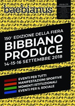 Baebianus settembre 2018 - Comune di Bibbiano