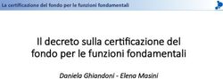 Il decreto sulla cer-ficazione del fondo per le funzioni fondamentali - Daniela Ghiandoni - Elena Masini - La ...