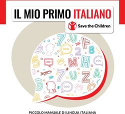 IL MIO PRIMO ITALIANO - PICCOLO MANUALE DI LINGUA ITALIANA