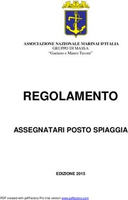 REGOLAMENTO ASSEGNATARI POSTO SPIAGGIA - EDIZIONE 2015 - Associazione Nazionale Marinai d'Italia ...