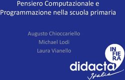 Pensiero Computazionale e Programmazione nella scuola primaria - Augusto Chioccariello Michael Lodi Laura Vianello - Cnr