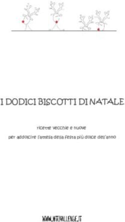 I DODICI BISCOTTI DI NATALE - ricette vecchie e nuove per addolcire l'attesa della festa pi&ugrave; dolce dell'anno - MTChallenge