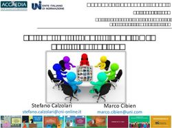 LA CABINA DI REGIA (CDR) UNI SULLE PROFESSIONI - STEFANO CALZOLARI - ACCREDIA